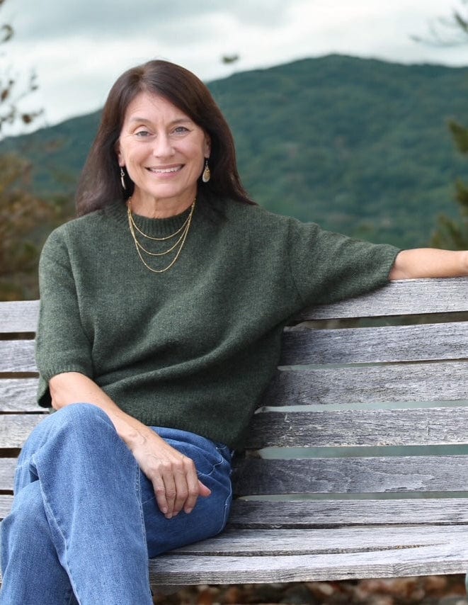 Sweater in Spruce with Balloon Sleeves by Charlie B Charlie B SWEATER