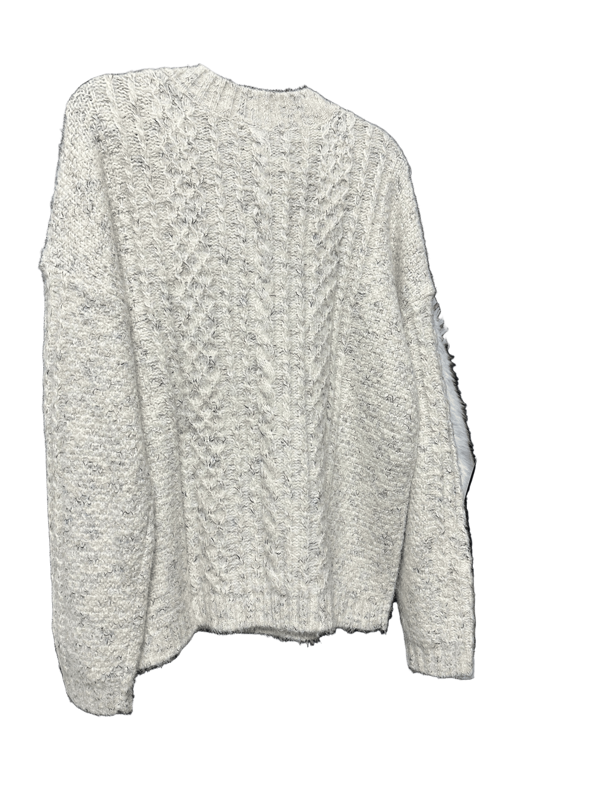 Sweater with Notch Neck & Flex Yarn by Charlie B Charlie B Top