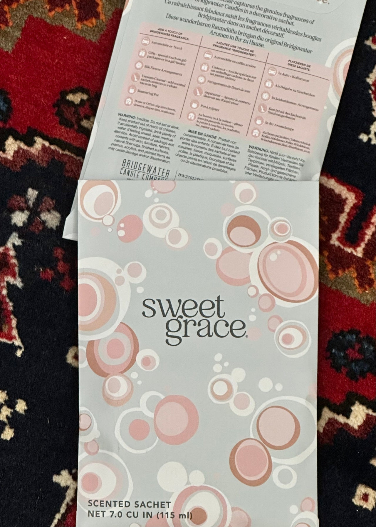 Sweet Grace Sachets by Bridgewater Bridgewater Candle Sachet