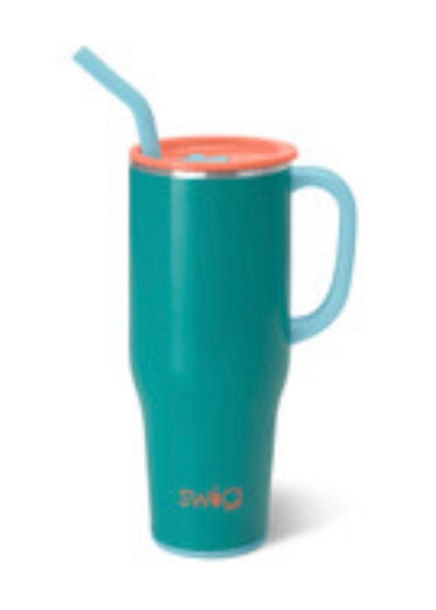  Swig 18oz Travel Mug, Insulated Tumbler with Handle and Lid, Cup  Holder Friendly, Dishwasher Safe, Stainless Steel Insulated Coffee Mug with  Lid and Handle (Moon Shine) : Home & Kitchen