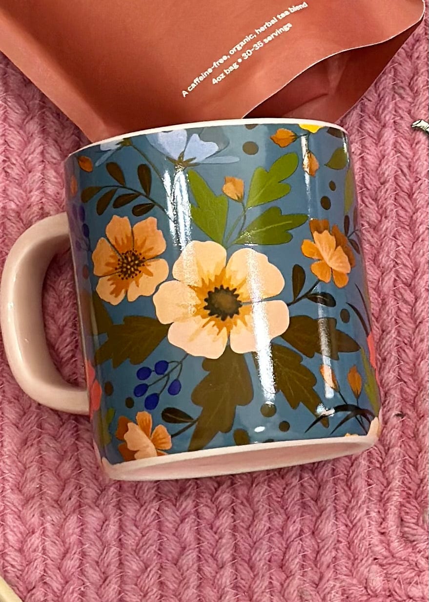 Tea Pocket Mug Ganz Mug Blue