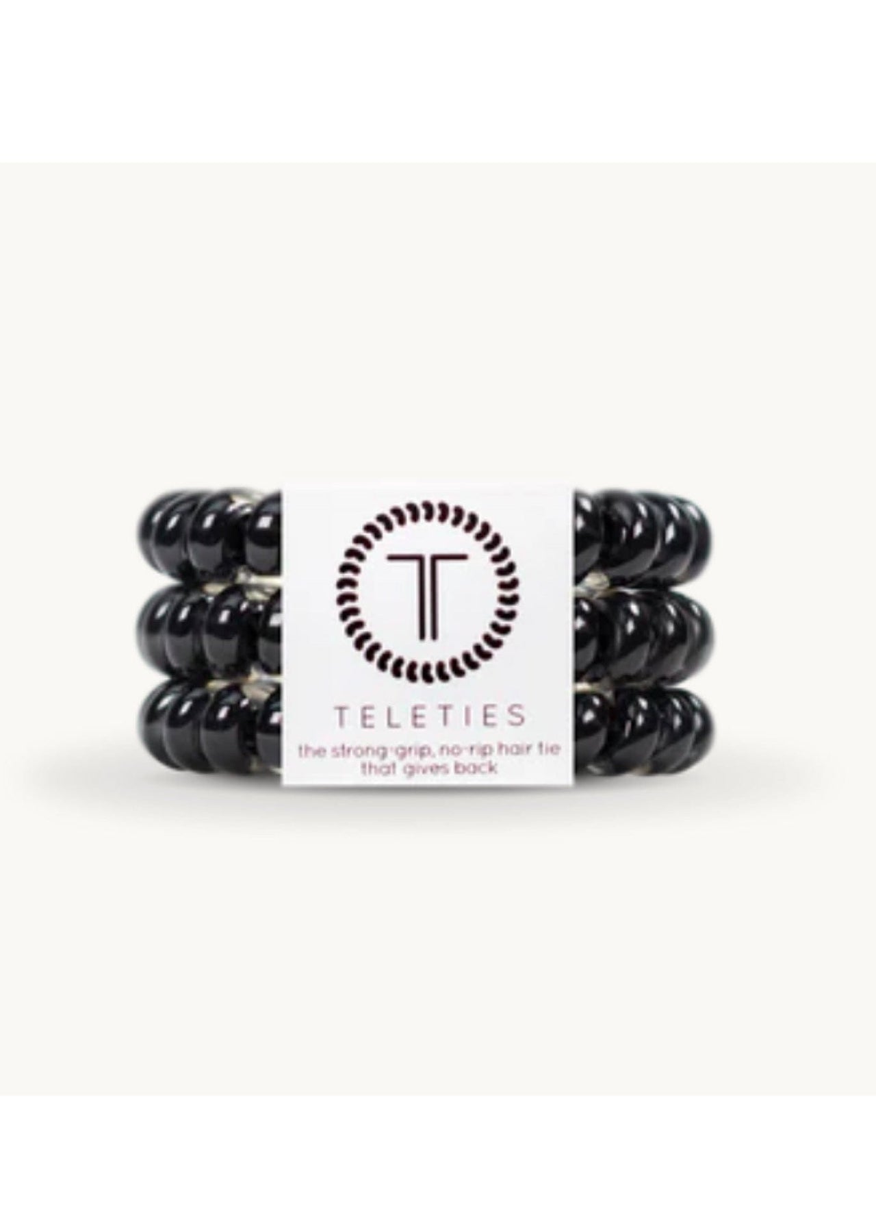 Teleties Hair Coils Large Teleties Hair Coils Large / Jet Black