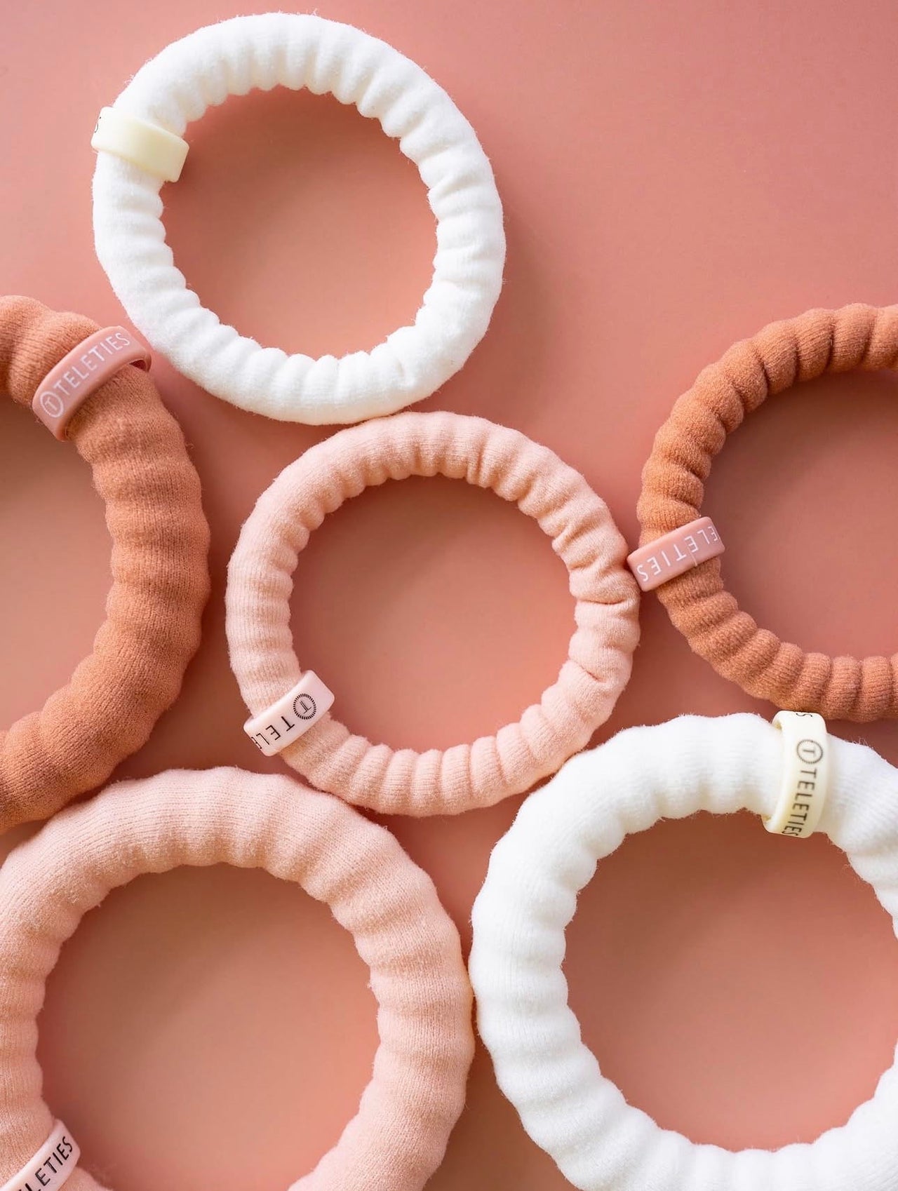 TELETIES Nylon Hair Coils Large Teleties Hair Coils Large / For the Love of Nudes
