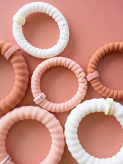 TELETIES Nylon Hair Coils Large Teleties Hair Coils Large / For the Love of Nudes
