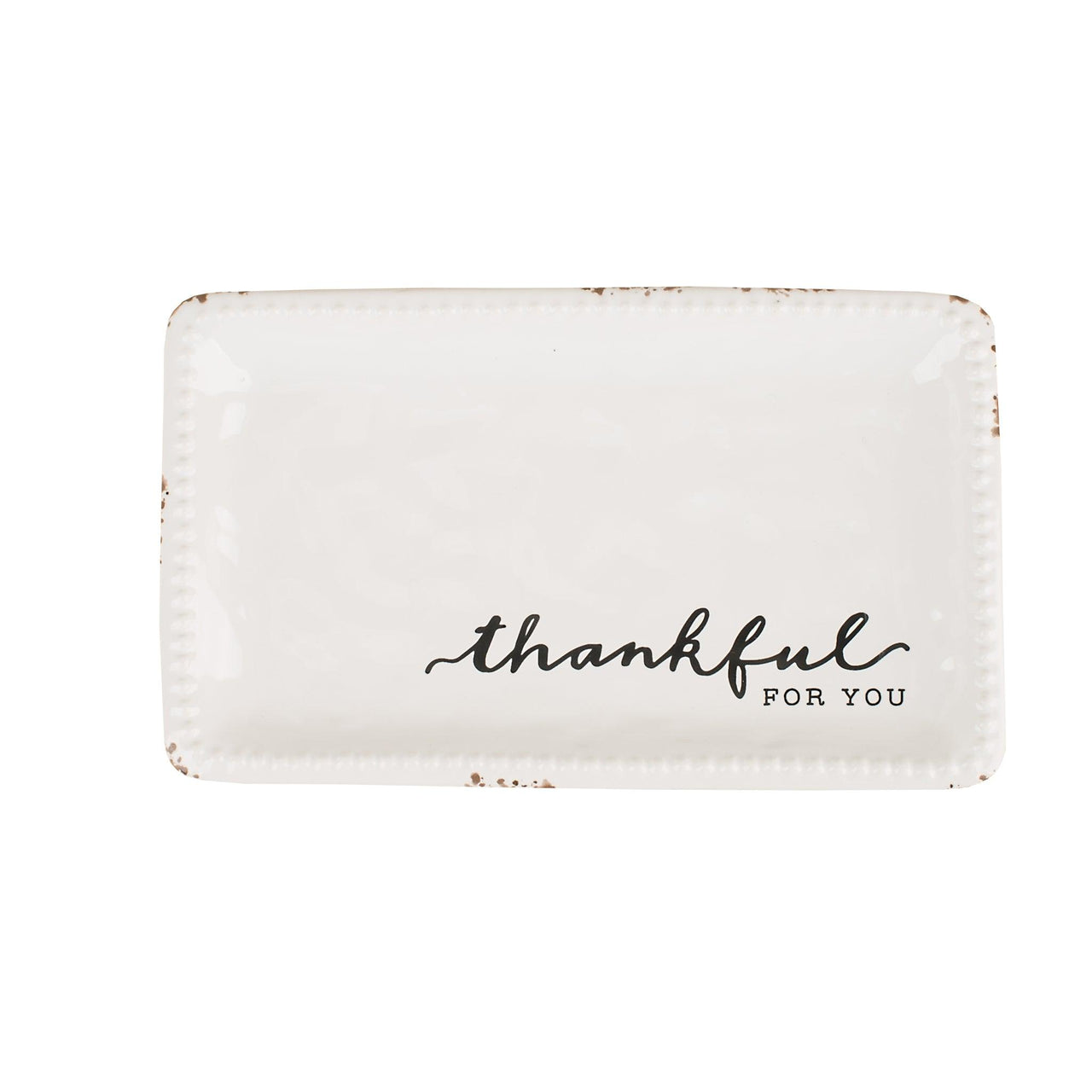 Thankful for You Trinket Tray Glory Haus, Inc trinket tray