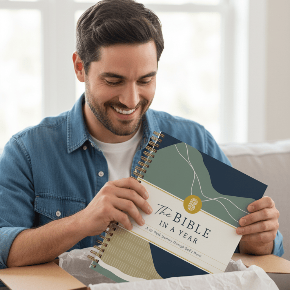 The Bible In A Year: A 52-Week Journey Through God's Word Spiral Bible