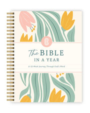 The Bible In A Year: A 52-Week Study Spiral Bible