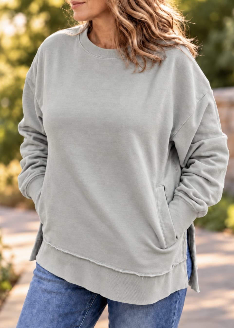 The One on Repeat Sweatshirt | Flint Southern Fried Cotton Sweatshirt
