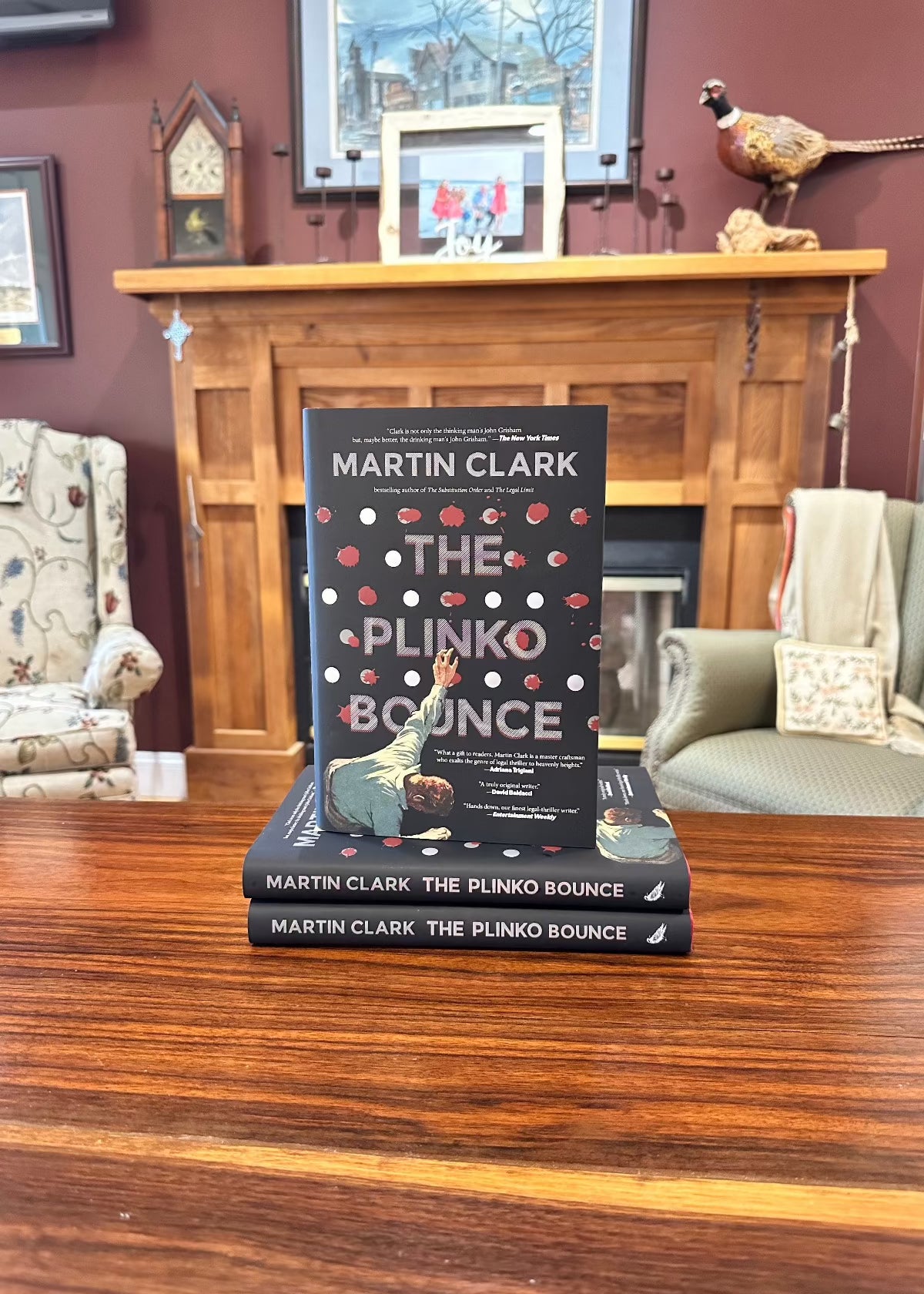 The Plinko Bounce by Martin Clark Hard Cover