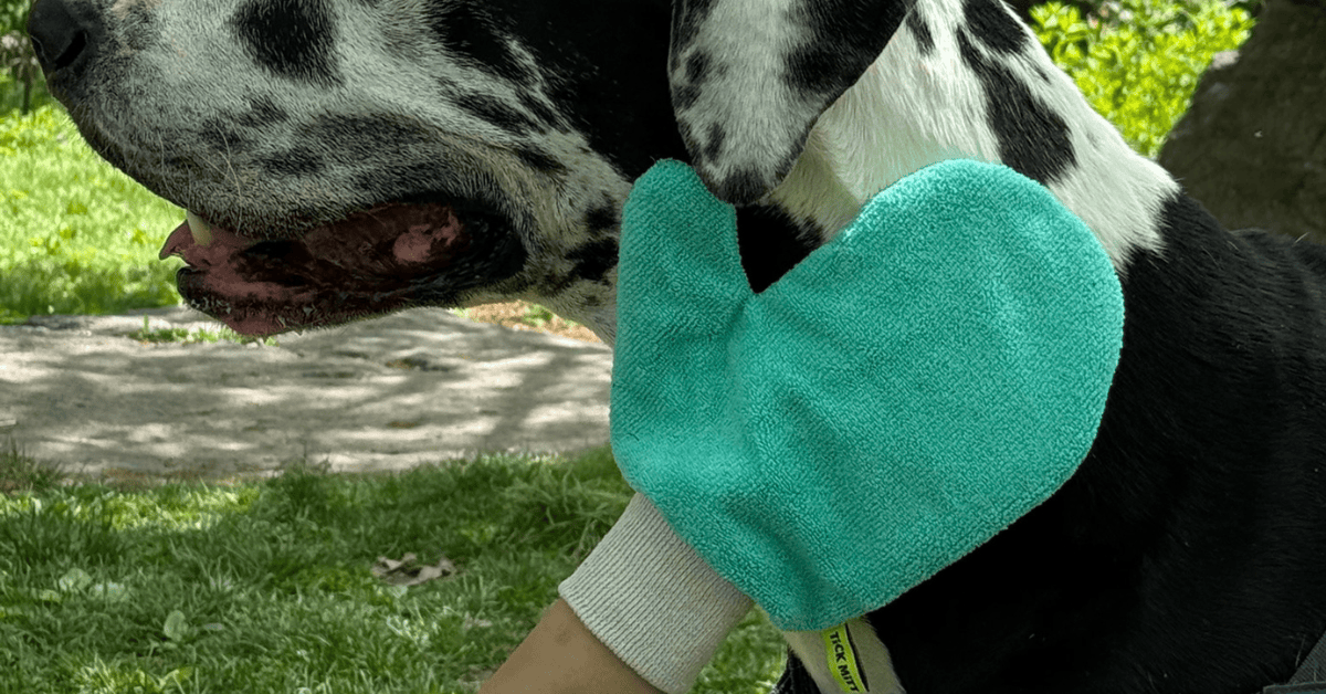 TiCKMiTT tick prevention mitt TiCKMiTT Outdoors Green