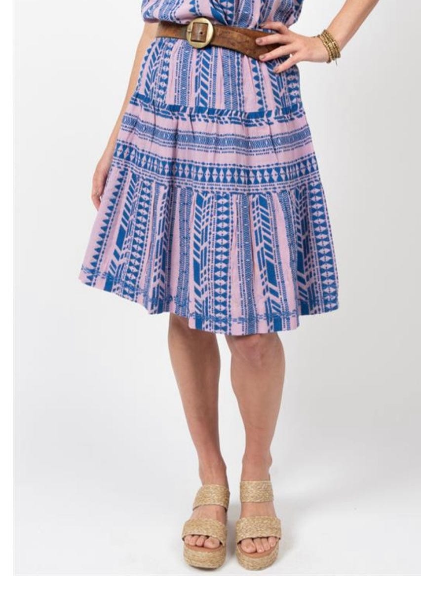 Tiered Woven Skirt Ivy Jane