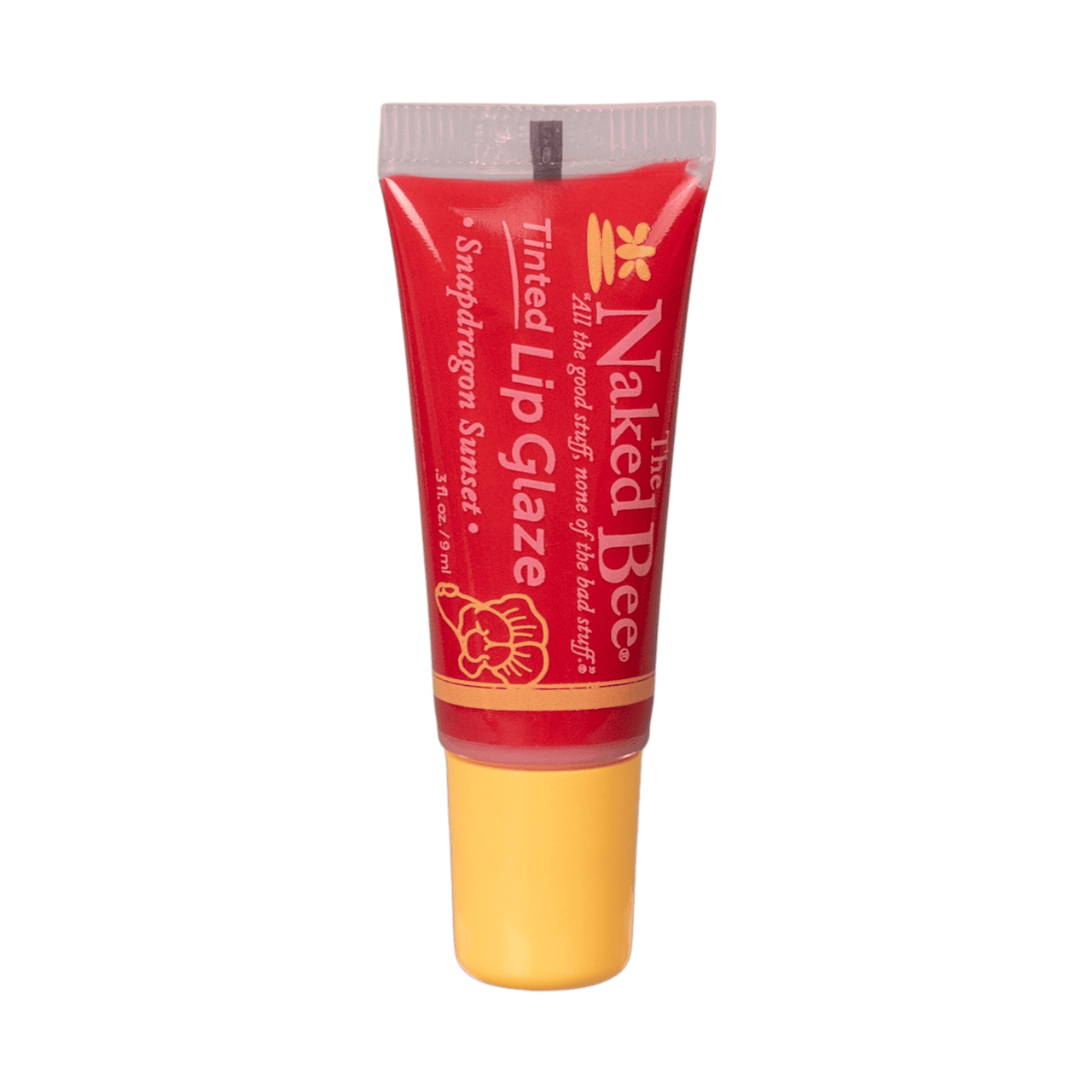 Tinted Lip Glaze, Snapdragon Sunset The Naked Bee lip balm