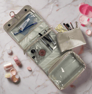 Toiletry Case - Pearl Quilted PurseN Travel Pouches
