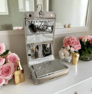 Toiletry Case - Pearl Quilted PurseN Travel Pouches
