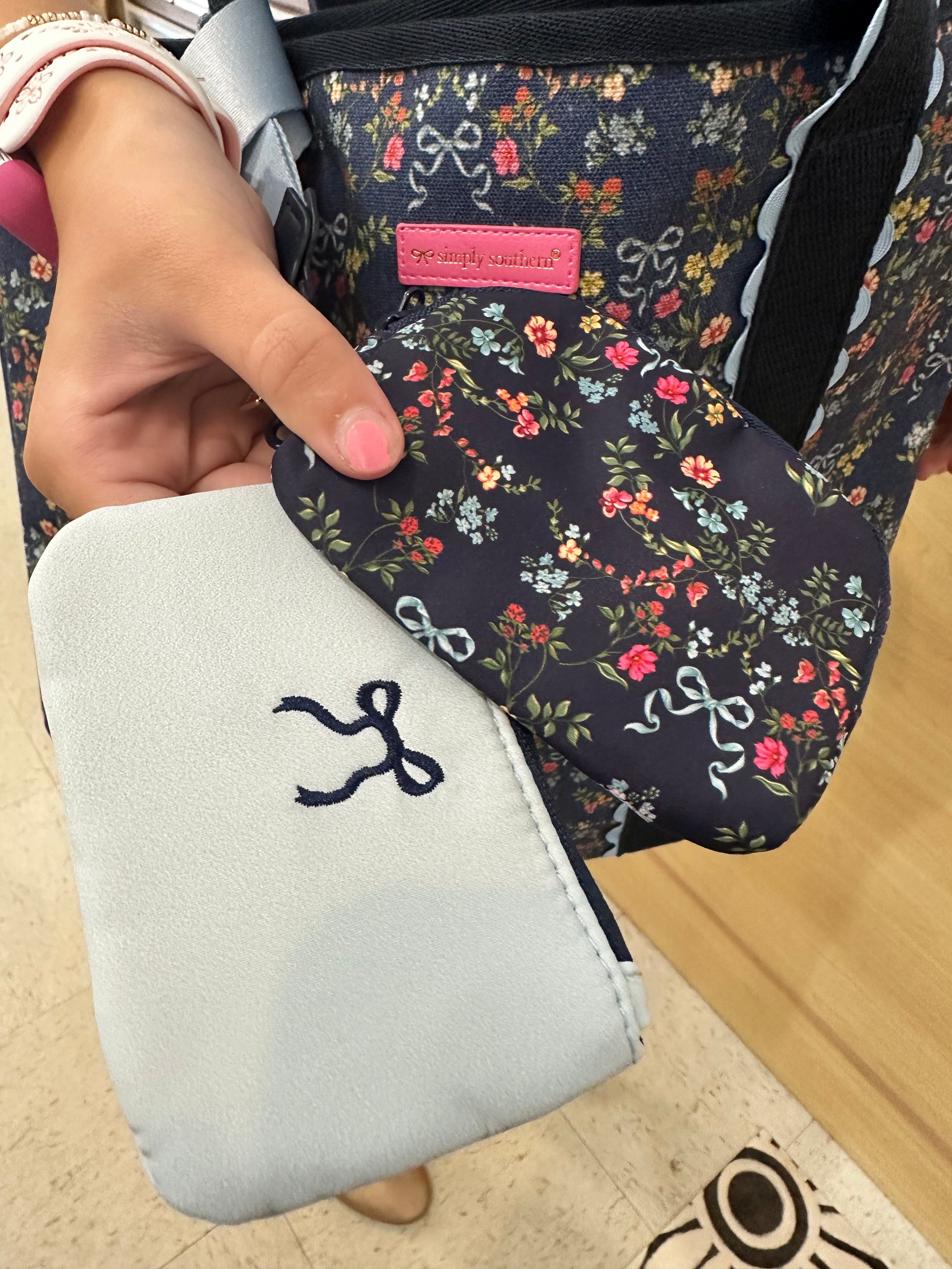 Tote and Wristlet Combo by Simply Southern Simply Southern Tote