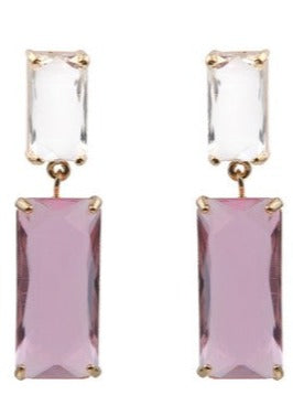 Trap Pink Quartz Earrings Meghan Browne Design Earrings