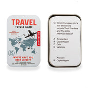 Travel Trivia Game Kikkerland card games
