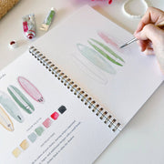 Tropical watercolor workbook emily lex studio