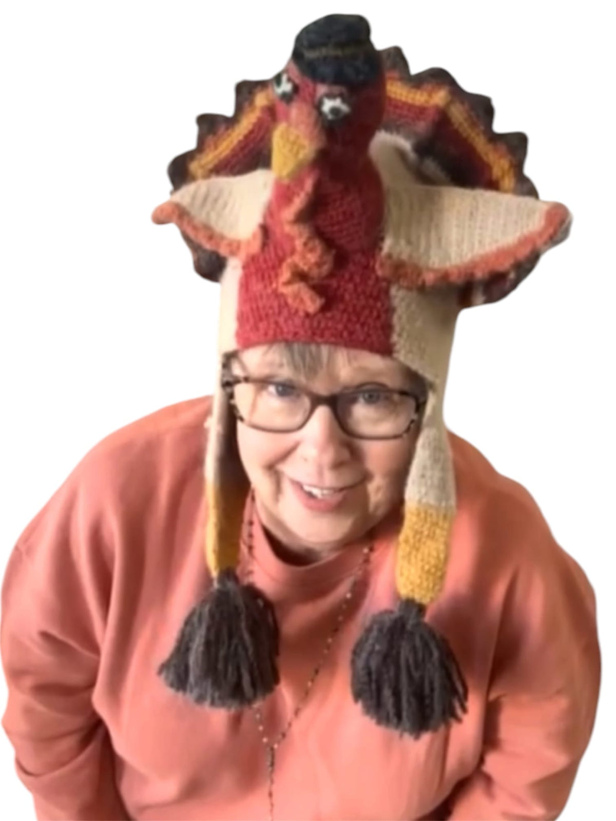 Turkey Hat Hand Crochet Peruvian Trading Co LLC Accessories