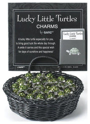Turtle Charms in Basket Ganz Pocket Charm