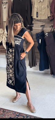 Valentina Embroidered Midi Dress Ivy Jane Dress