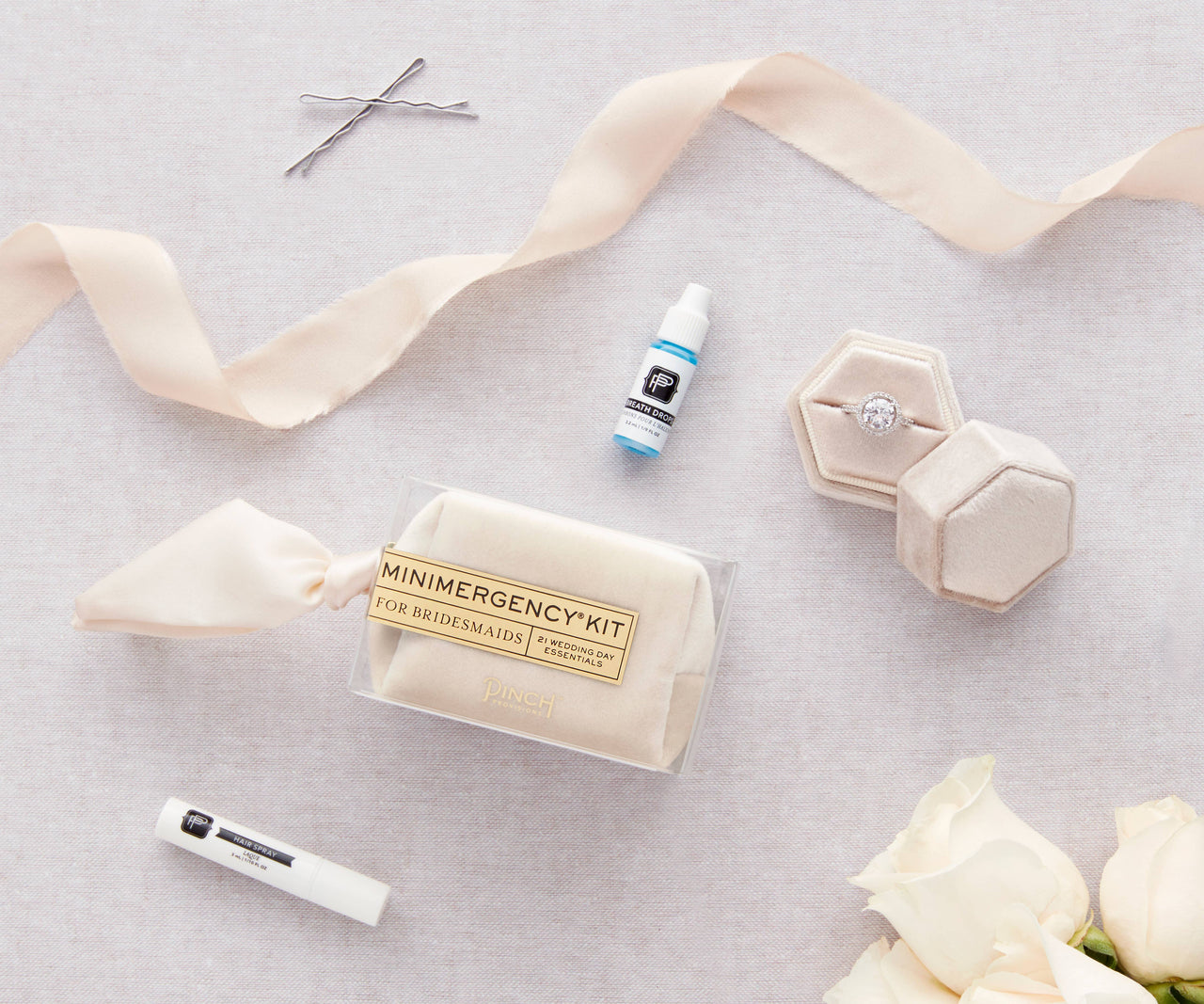 Velvet Minimergency Kits for Bridesmaids: Blush Pinch Provisions