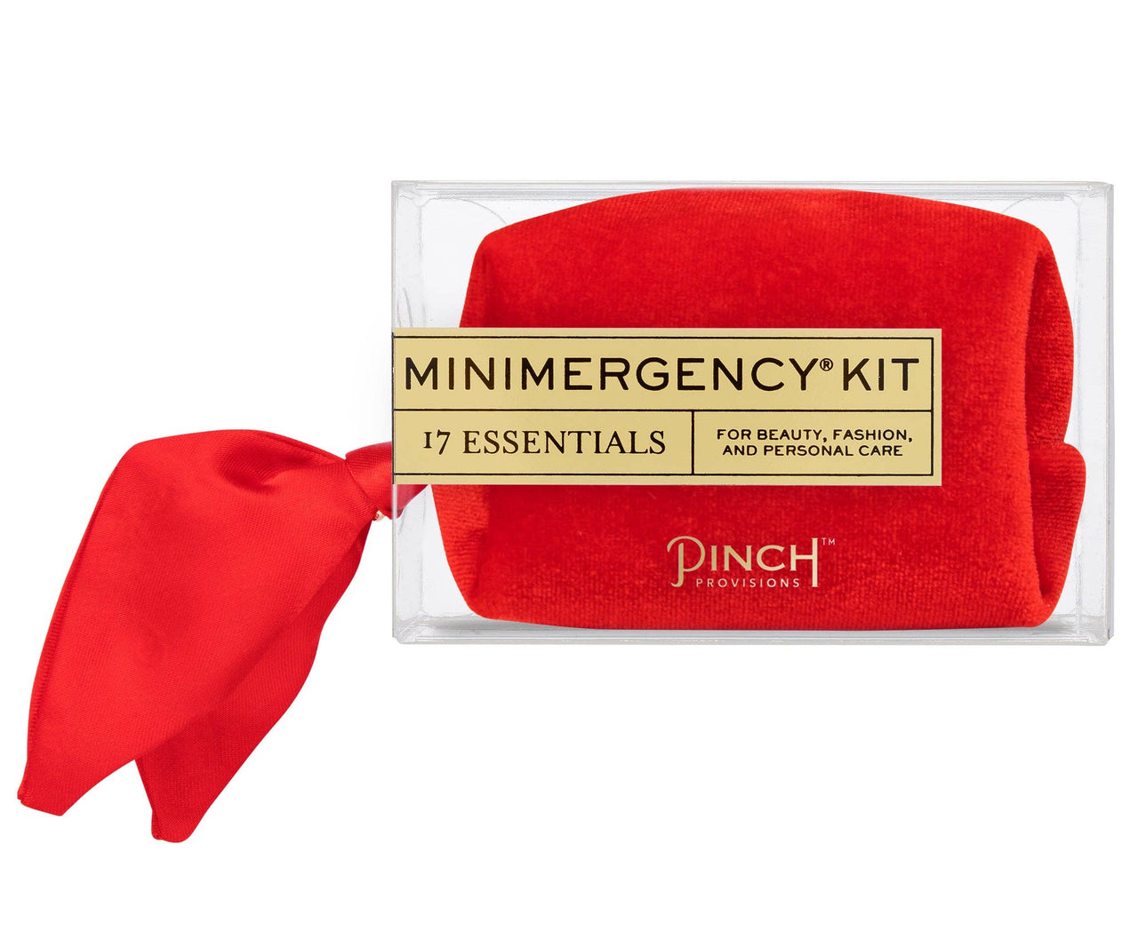 Velvet Scarf Minimergency Kit: Poppy Red Pinch Provisions