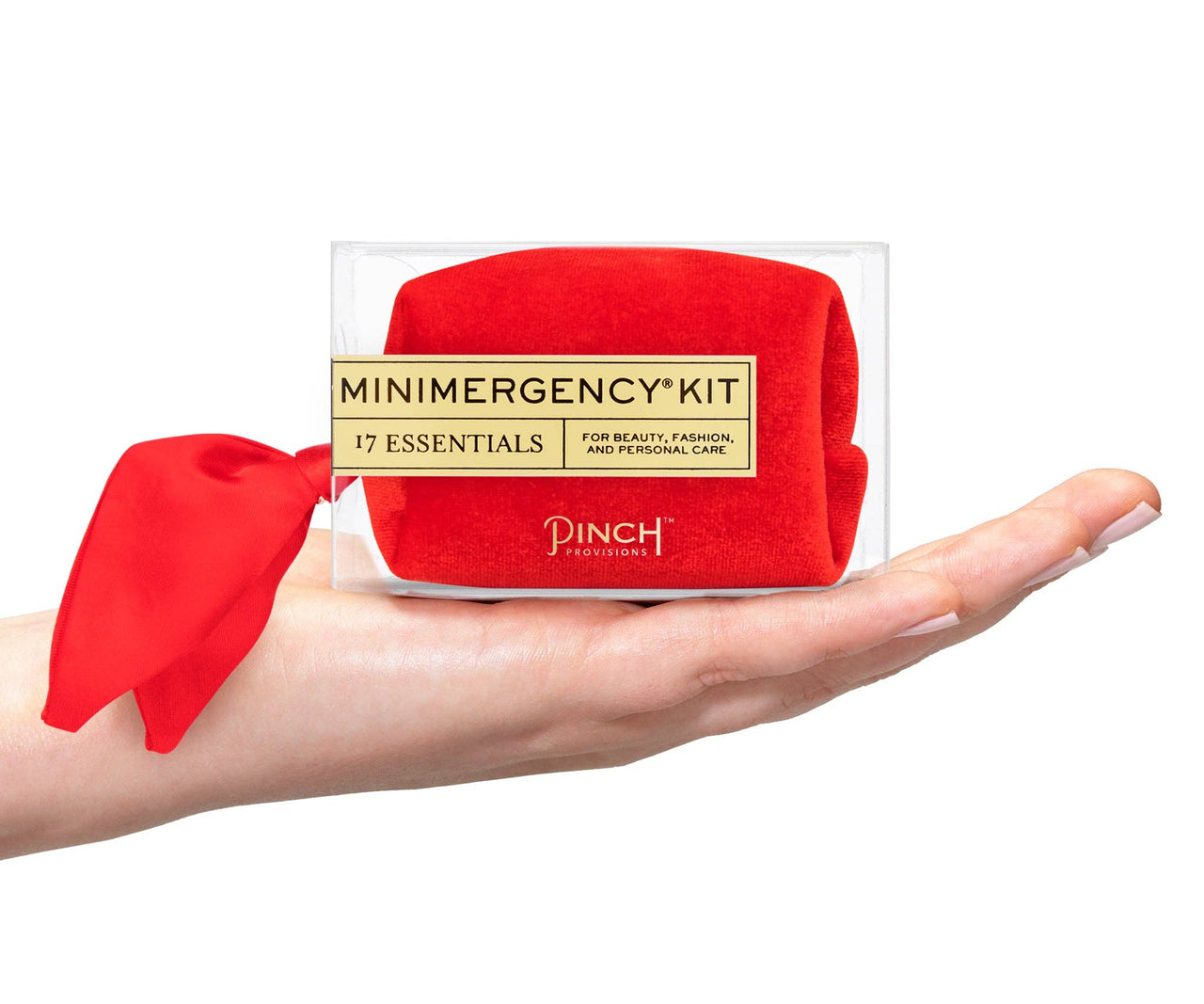 Velvet Scarf Minimergency Kit: Poppy Red Pinch Provisions