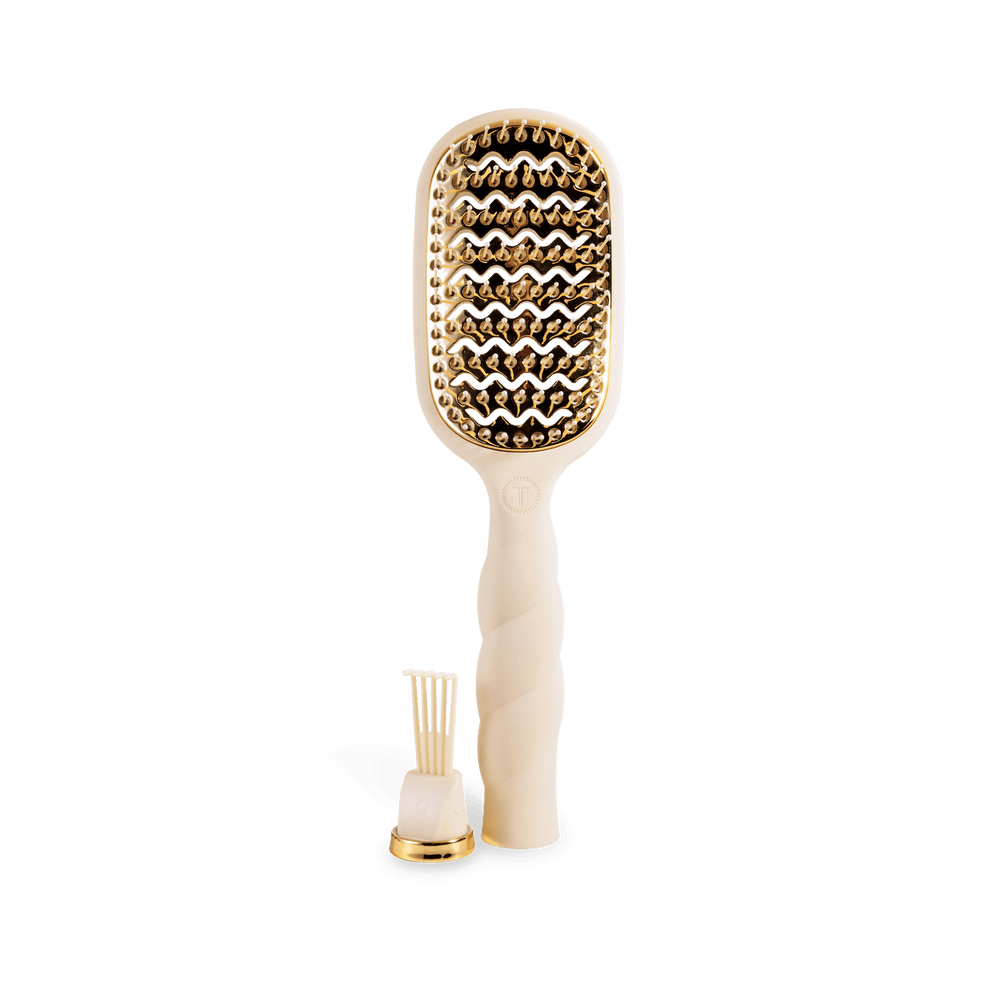 Vented Hair Brush | Tan TELETIES Hair Brush