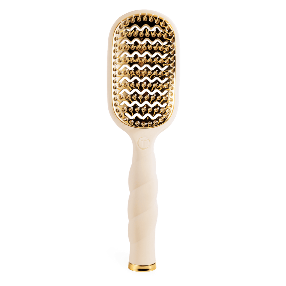 Vented Hair Brush | Tan TELETIES Hair Brush