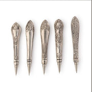 Victorian Knife Handle Pen in Gift Pouch Two's Company Pen