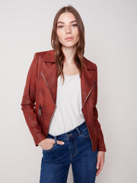 Thumbnail for Vintage Faux Leather Jacket by Charlie B Charlie B Coat