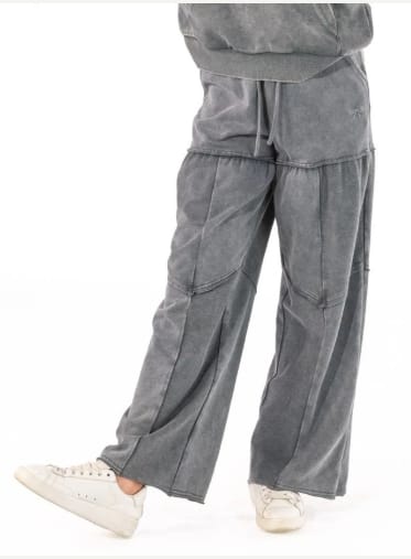 Vintage Mineral Wash Pant Simply Southern Holdings, LLC Pants Black / XS