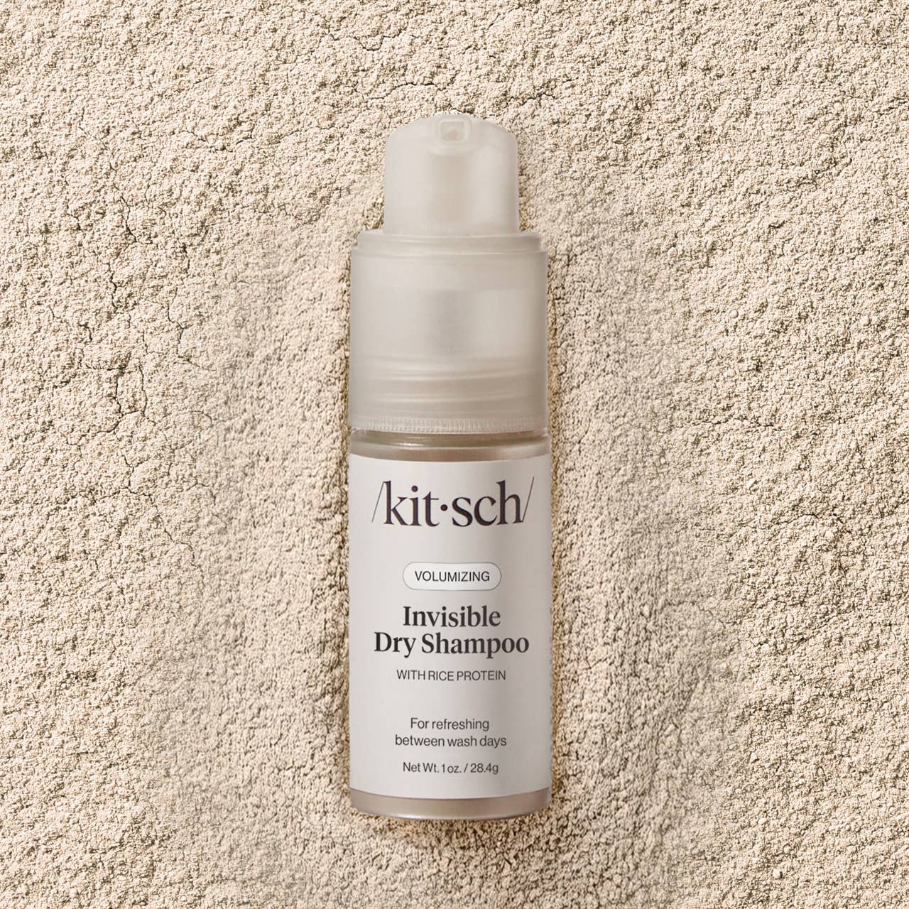 Volumizing Rice Protein Dry Shampoo - Invisible 1 oz KITSCH