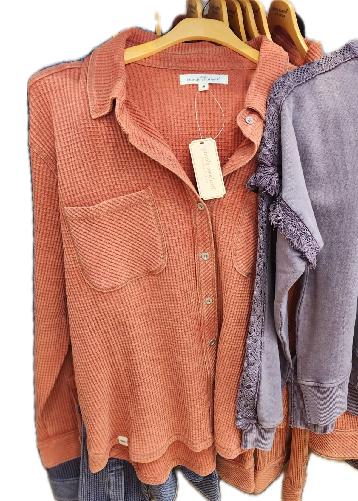 Waffle Top in Blaze Simply Southern Holdings, LLC