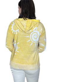 Thumbnail for Walking on Sunshine Hoodie by Charlie B Charlie B Hooded Sweater