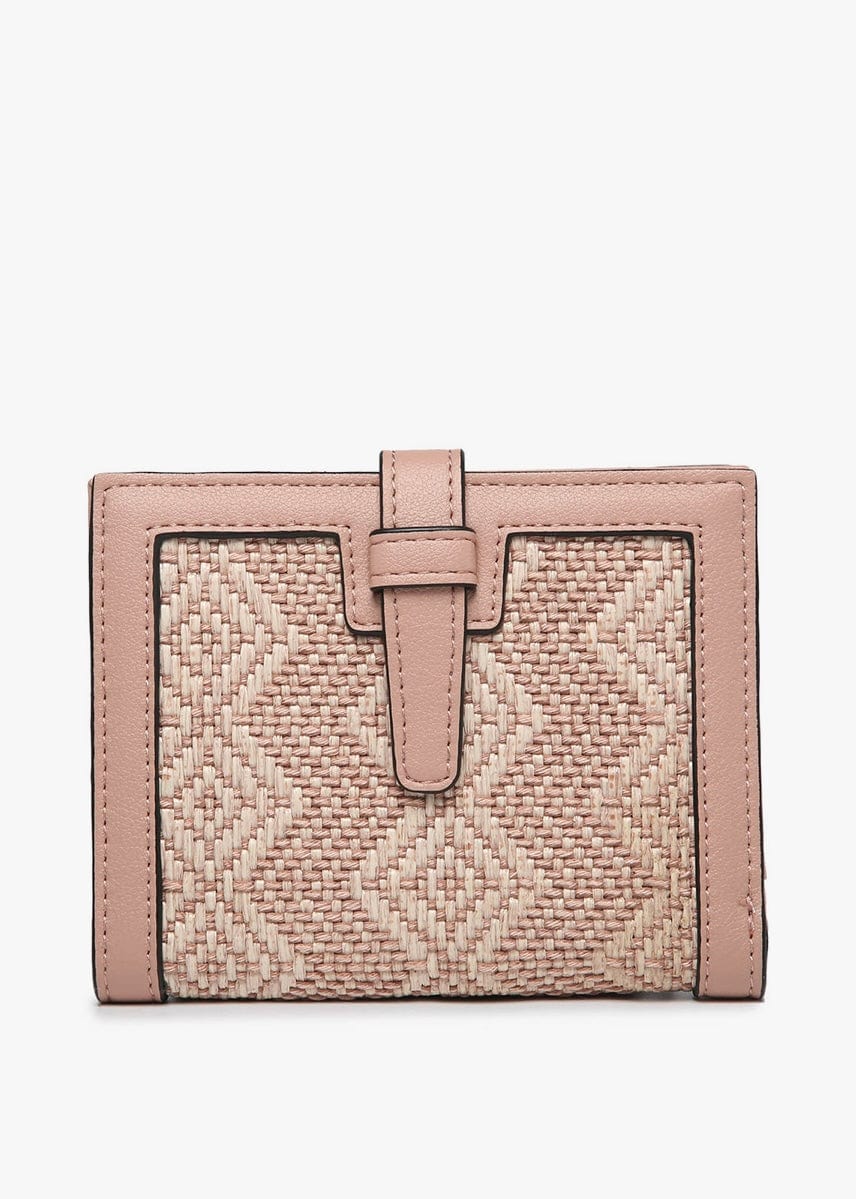 Wallet | Bessie Bi-fold | 3 Colors Jen & Co Wallet Diamond Mauve