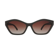 Walnut Wonderland Cat-Eye Sunglasses, Brown Goodr