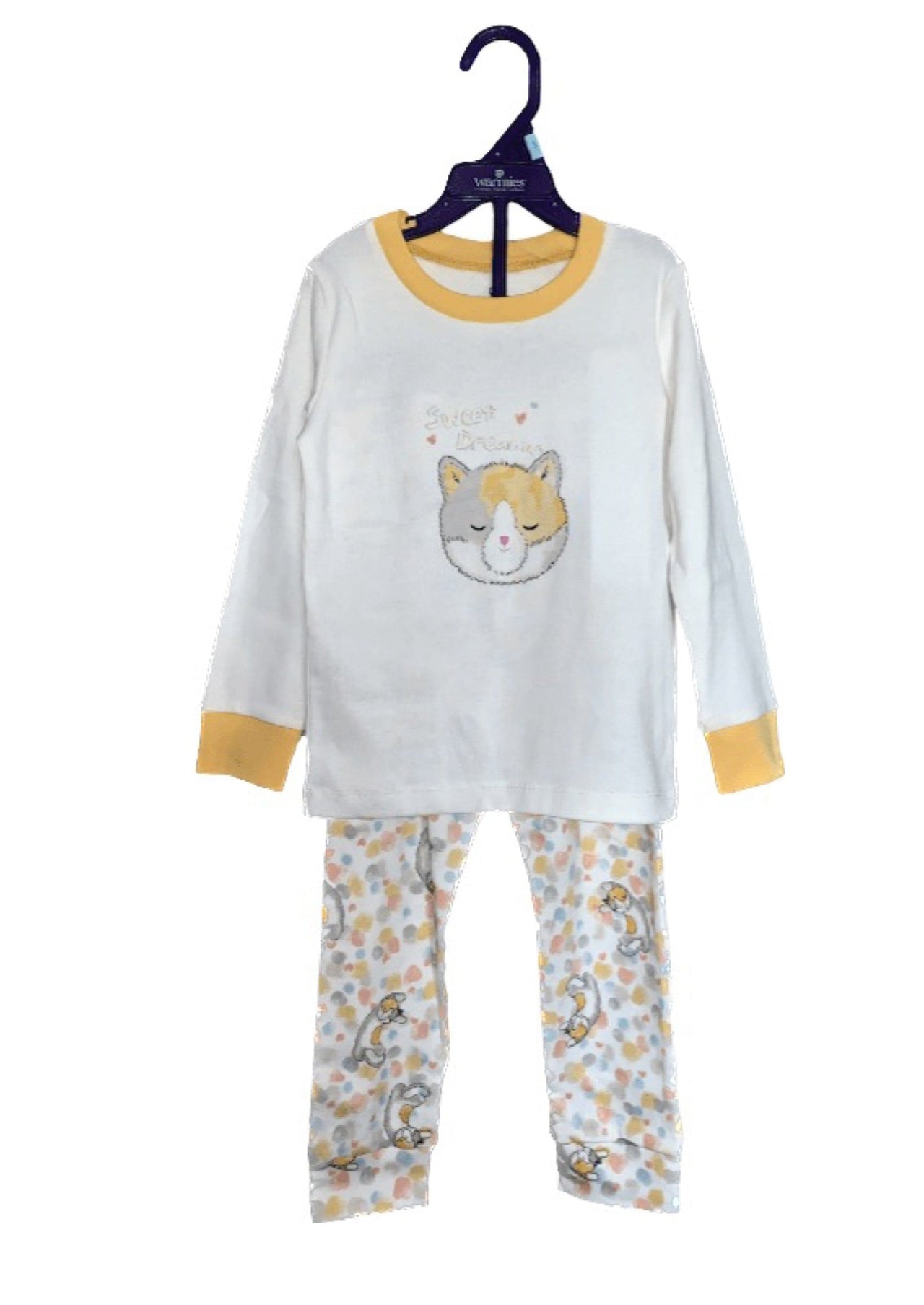 Warmies Calico Cat Toddler Pajama Sets INTELLEX/Warmies CHILDREN