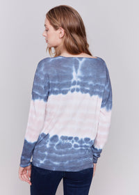 Thumbnail for Waves LS Tie Dye Shirt Charlie B Casual Top