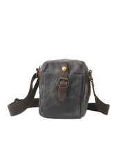 Waxed Canvas Fieldbg, Grey Purnell LLC Bag
