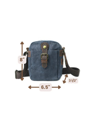 Waxed Canvas Fieldbg, Grey Purnell LLC Bag