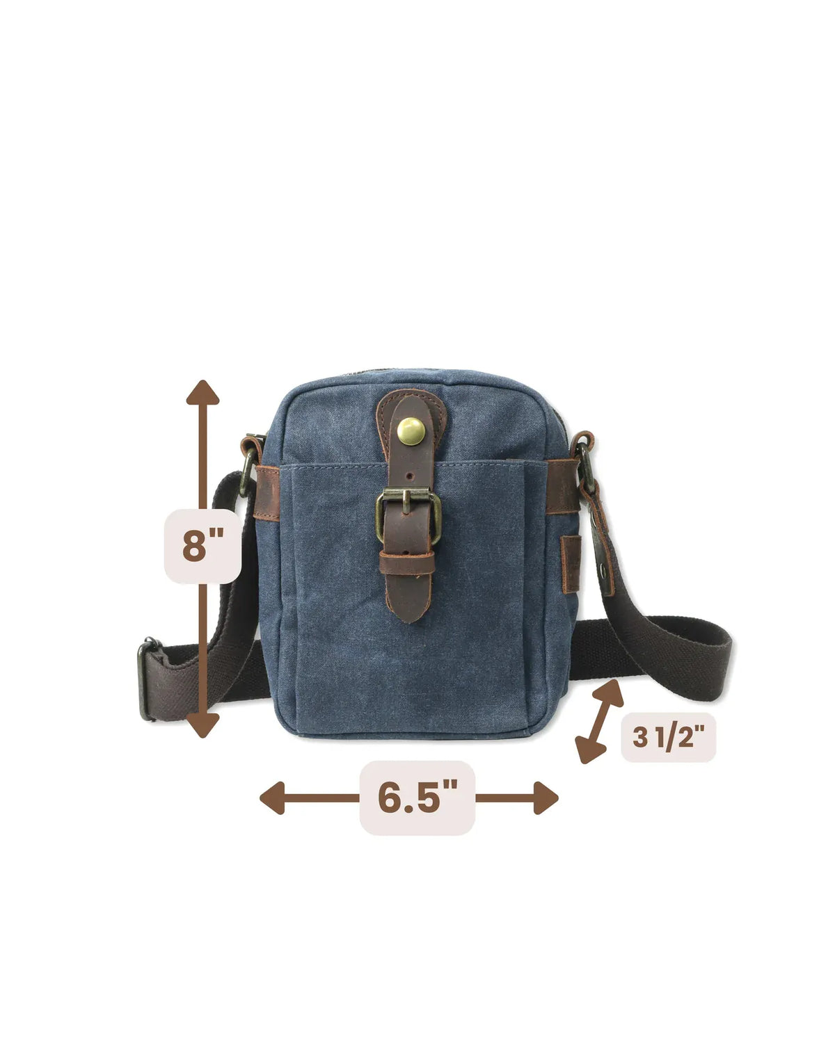 Waxed Canvas Fieldbg, Grey Purnell LLC Bag