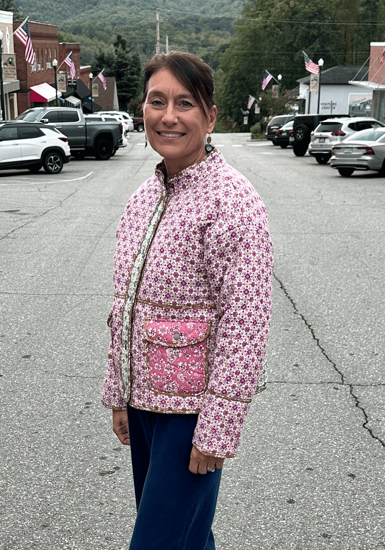 We Lilac You A Lot Quilted Jacket Mystree Jacket