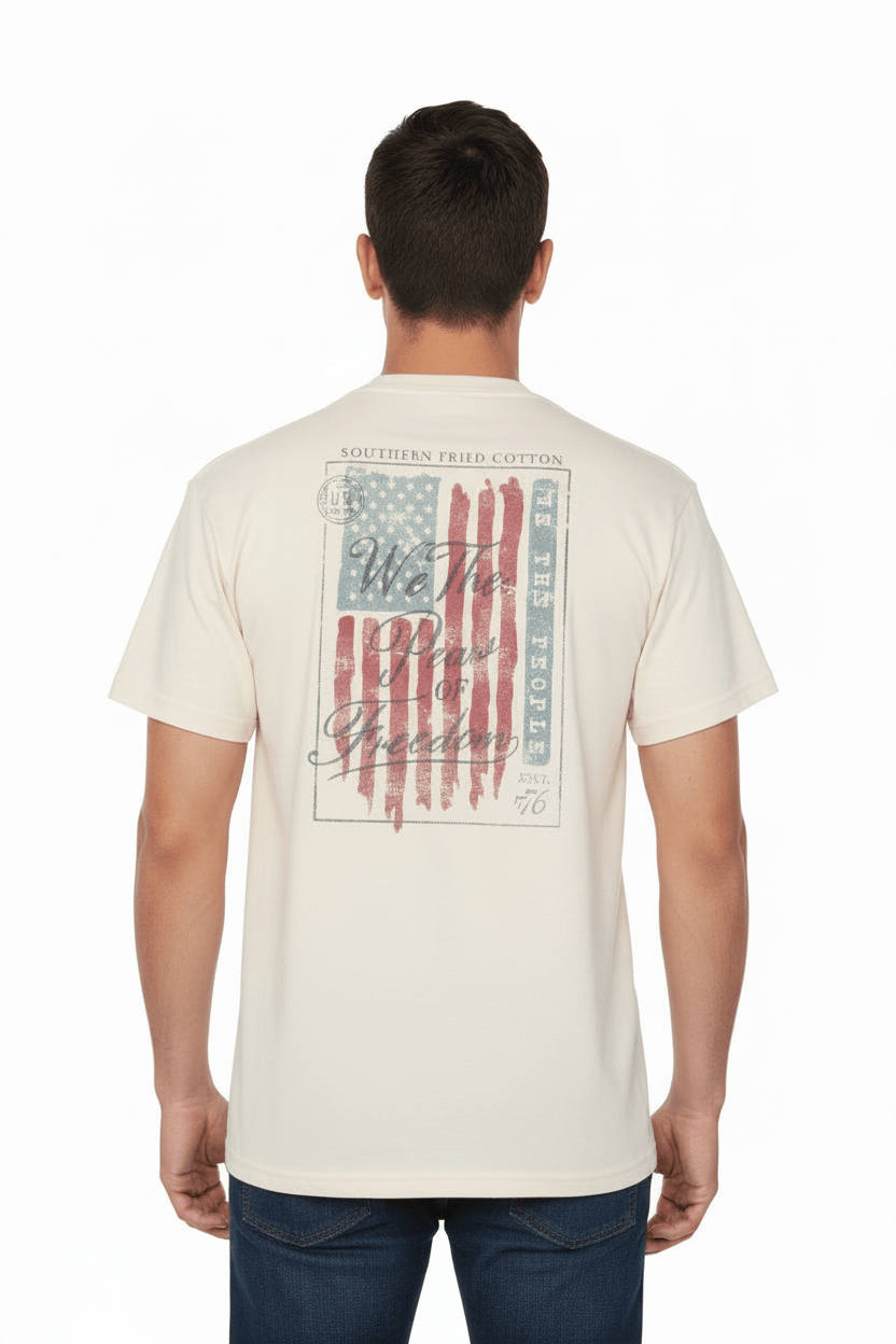We the People Tee by SoFriCo Southern Fried Cotton SS Tee