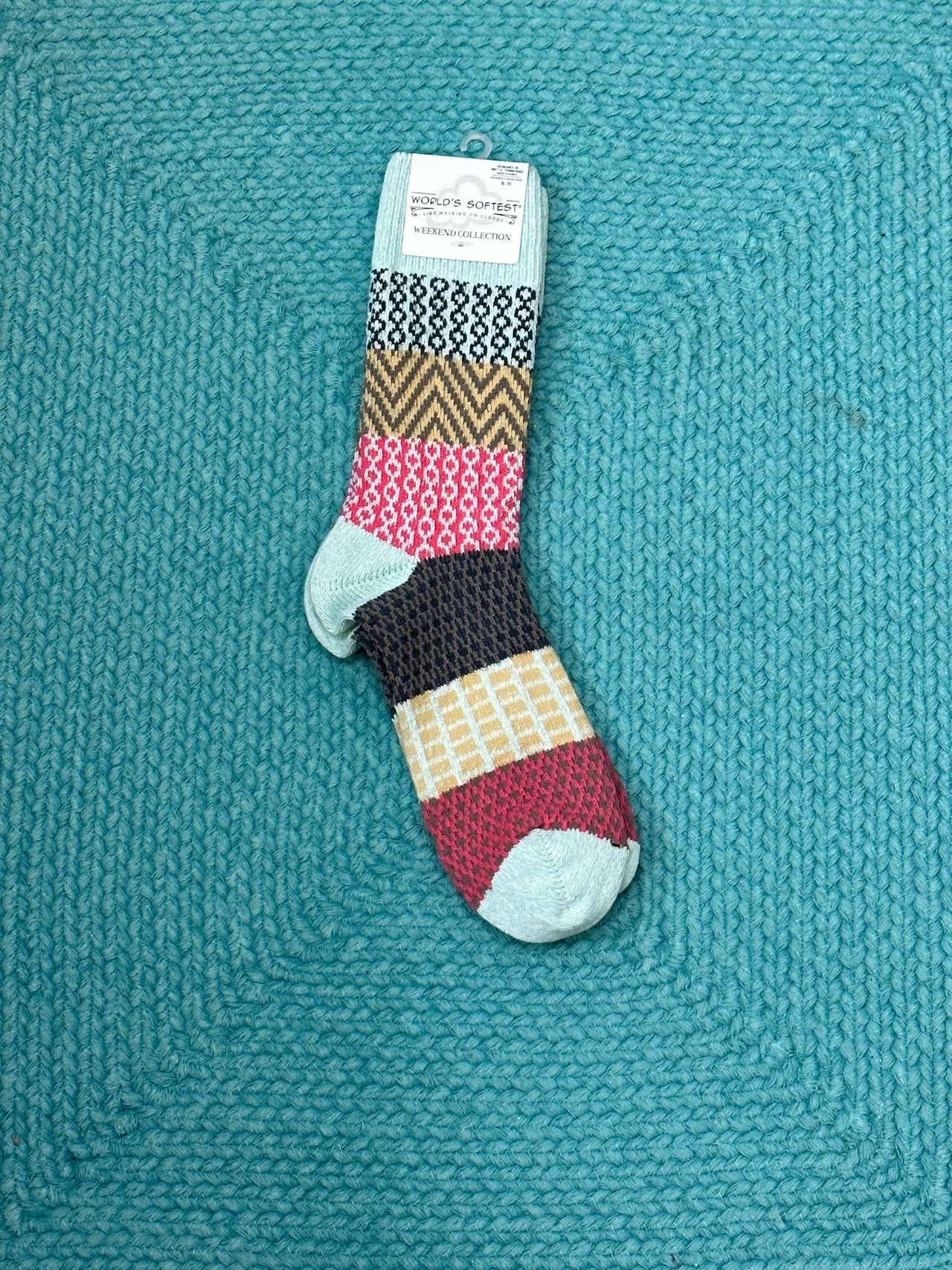 Weekend Collection Gallery Crew Sock World's Softest Socks Socks Boho