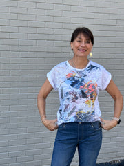 Weekend Soirée Embellished Top Picadilly Top