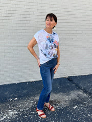 Weekend Soirée Embellished Top Picadilly Top
