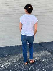 Weekend Soirée Embellished Top Picadilly Top