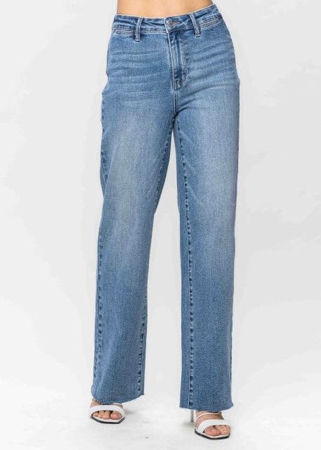 Wide Leg Trouser by Judy Blue Judy Blue Jeans